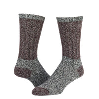 Ragg Twist Lightweight Everyday Crew Sock - Burgundy swatch - by Wigwam Socks