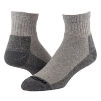 At Work Quarter 3-Pack Cotton Socks - Grey swatch - by Wigwam Socks