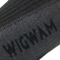 Thunder Low Lightweight Athletic Sock - Black swatch - made in The USA Wigwam Socks